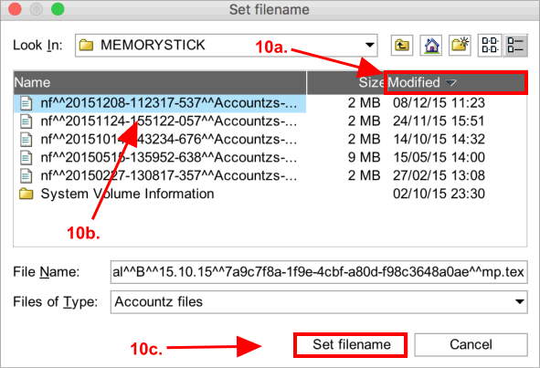 Accounting Software business restore memory stick mac 14