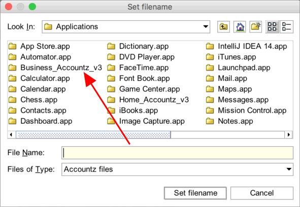 Accounting Software business restore memory stick mac 5