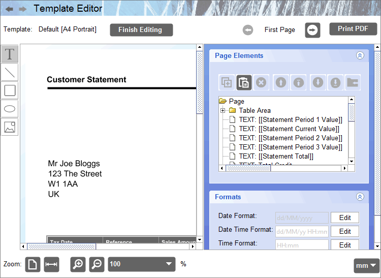 Accounting Software screenshot remittance 6