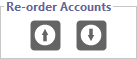 Accounting Software accounts manager re order accounts