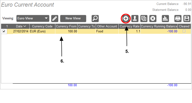 Accounting Software multi currency tutorial 12