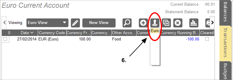 Accounting Software multi currency tutorial 15