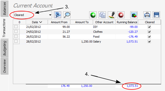Accounting Software reconcile 2