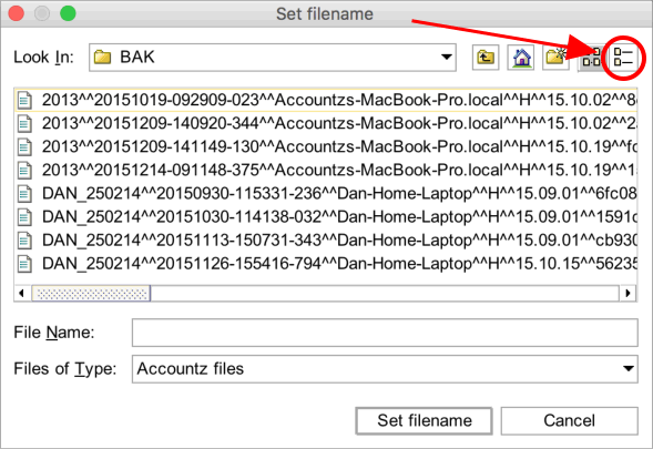 Accounting Software restore mac 6