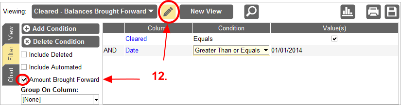 Accounting Software screenshot create report consolidated balances 7