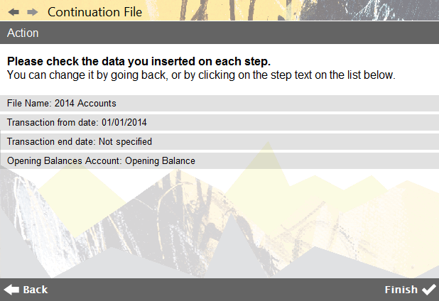 Accounting Software screenshot continuation file 4