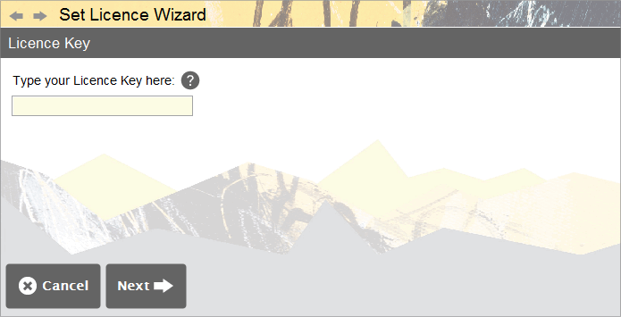 Accounting Software screenshot home set licence wizard 4